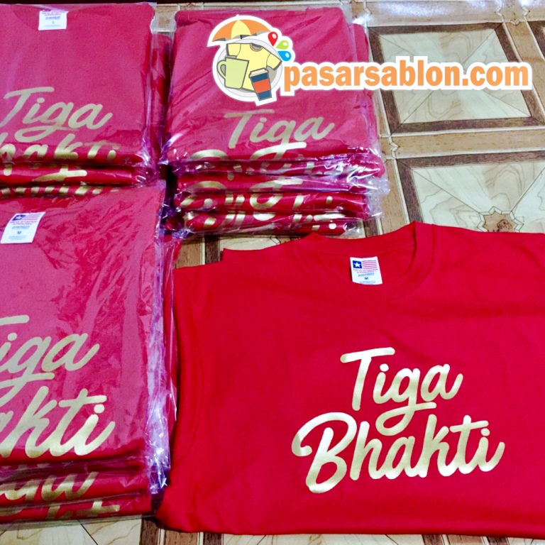 Pesanan Kaos CV. Tiga Bhakti Surabaya